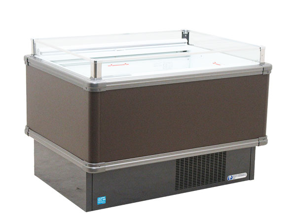川崎市高津区より2015年製 サンデン 両面平型冷蔵オープンショーケース SIMC-45RGFSAXRを高価買取りしました！