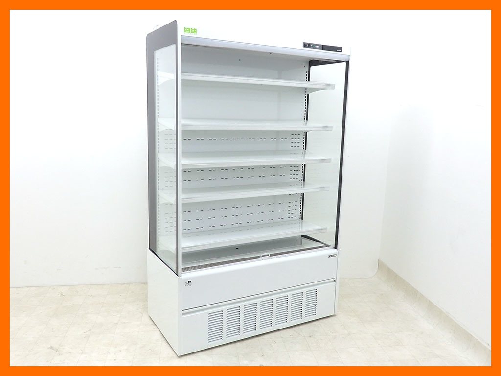 川崎市川崎区より2018年製 サンデン 冷蔵多段オープンショーケース RSD-S4TFZ5J-Bを高価買取りしました！