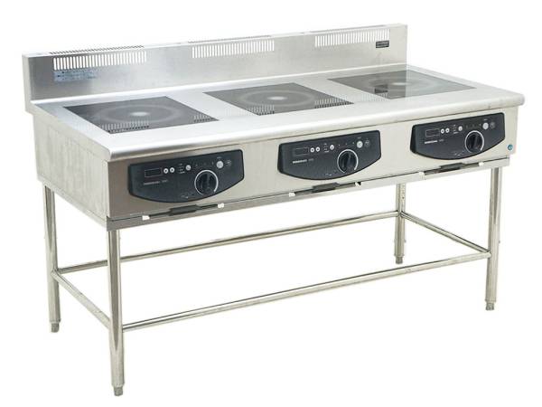 2011年製 ホシザキ 業務用IH調理器 HIH-555T15B/3口　高価買取りしました！