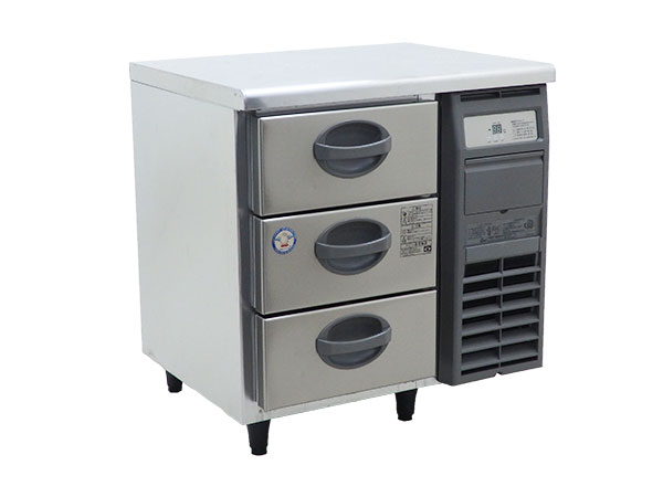 川崎市多摩区より2014年製 フクシマ ドロワーテーブル冷凍庫 YDC-083FM2-Rを高価買取りしました！