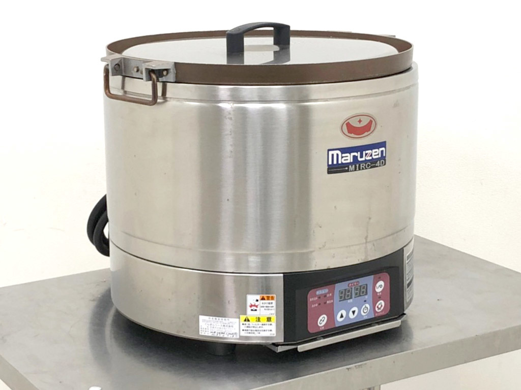<em>買取金額</em><span>55,000円</span>マルゼン 業務用IH炊飯器 MIRC-4D4升炊き2018年製を出張買取りしました。
