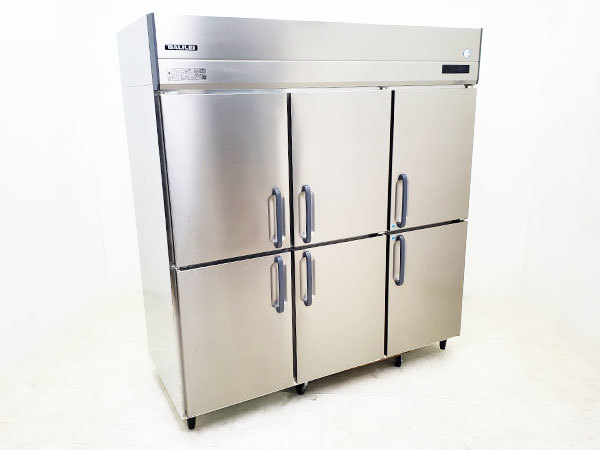 <em>買取金額</em><span>80,000円</span>フクシマガリレイ 業務用タテ型冷凍冷蔵庫/インバーター制御を高価出張買取りしました。